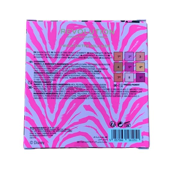 REVOLUTION “ I WALK ON THE WILD SIDE” EYESHADOW PALETTE-Lion King Simba‎ - Picture 2 of 3